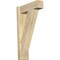 Ekena Millwork Traditional Block Rough Sawn Outlooker, Douglas Fir, 6"W x 18"D x 30"H OUT06X18X30TRA05RDF - alternate 1